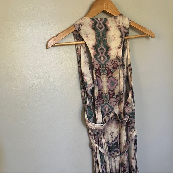 Nordstrom Jack Tie Dye Scoopneck Sleeveless Dress XS Small 2 - Picture 5 of 6